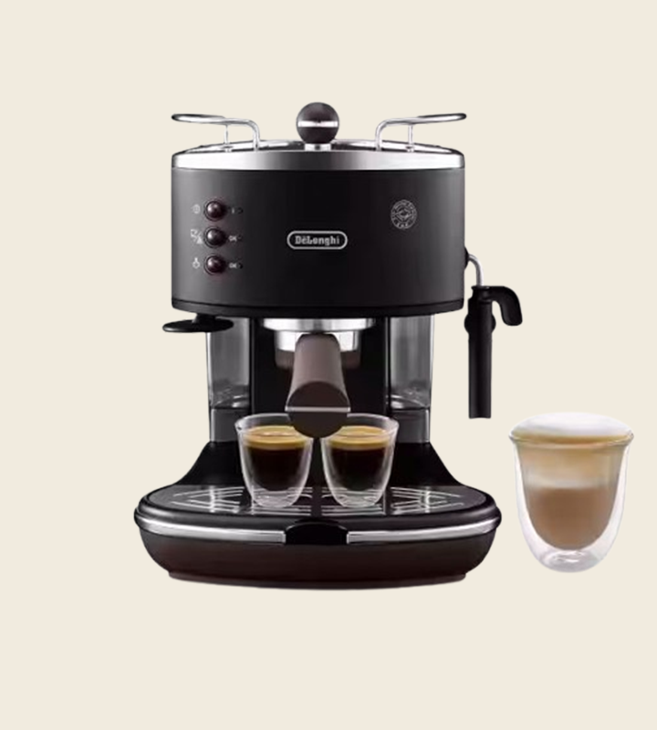 اسپرسوساز دلونگی Icona Vintage Siebträger Black